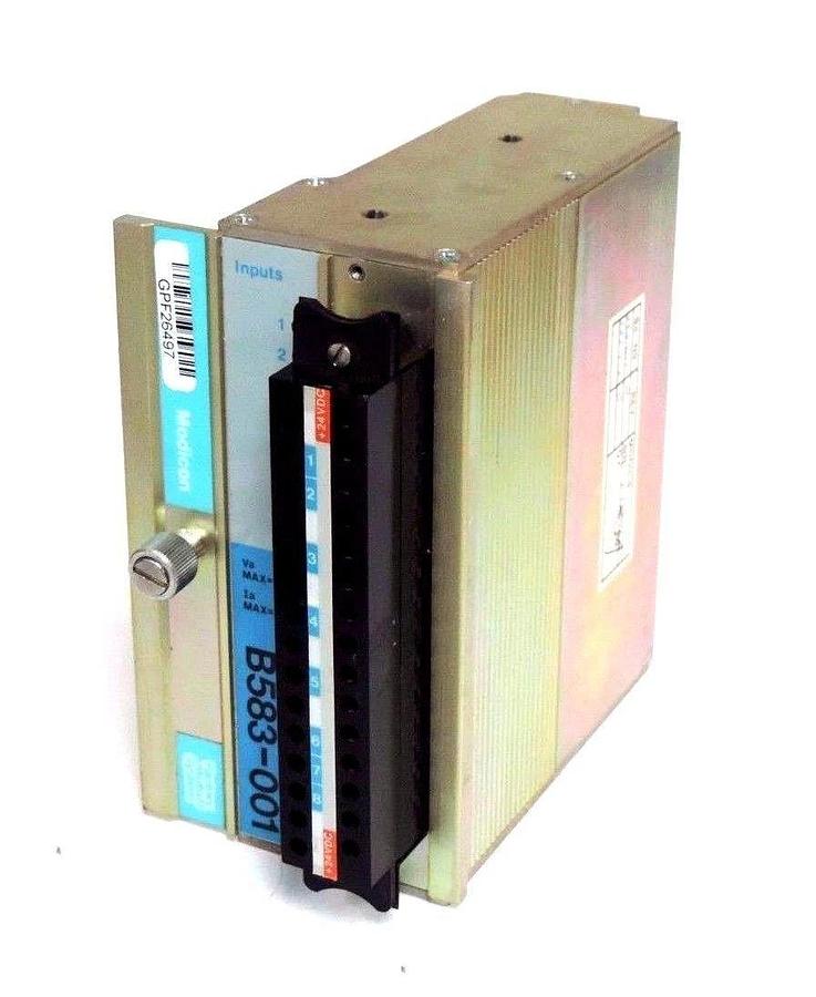 Used GOULD MODICON AS-B583-001 LATCHED PROXIMITY MODULE 25.2VDC, 1.5MA, ASB583001