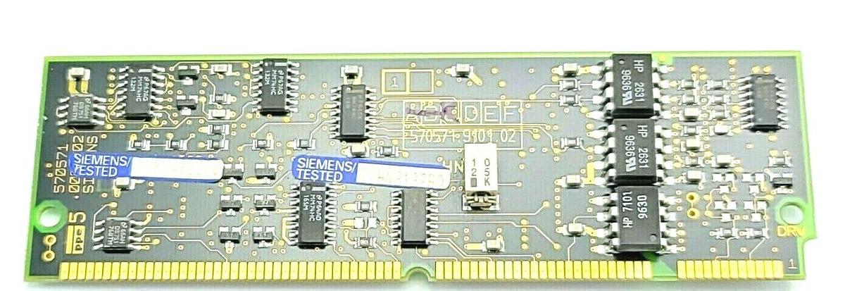 Used SIEMENS 570571.9101.02 DAUGHTER BOARD 570571.0002.02