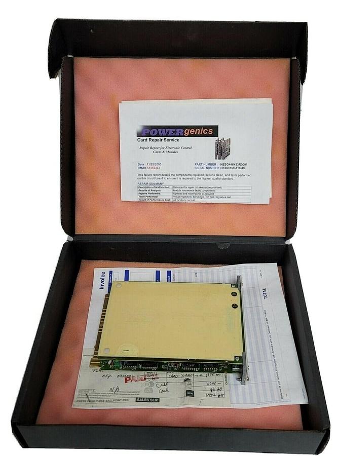 Used ABB BROWN BOVERI 70AA02A-E CONTROL CARD HESG 446433 R1 ANALOG OUTPUT MODULE