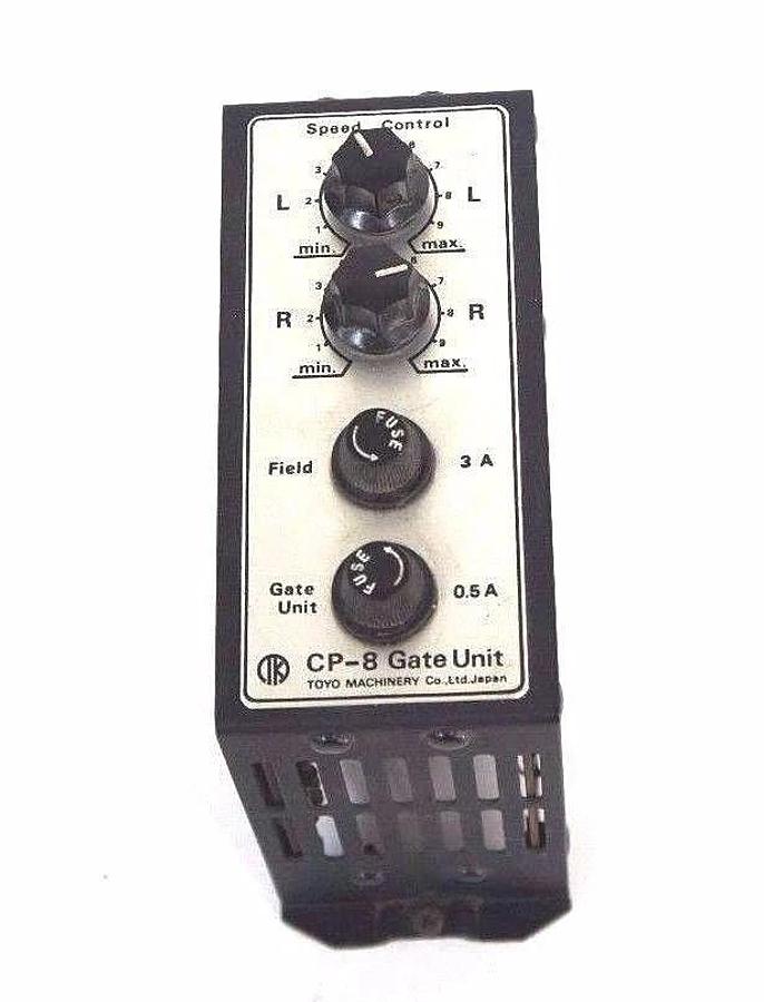 Used TOYO MACHINERY CP-8 GATE UNIT CP8