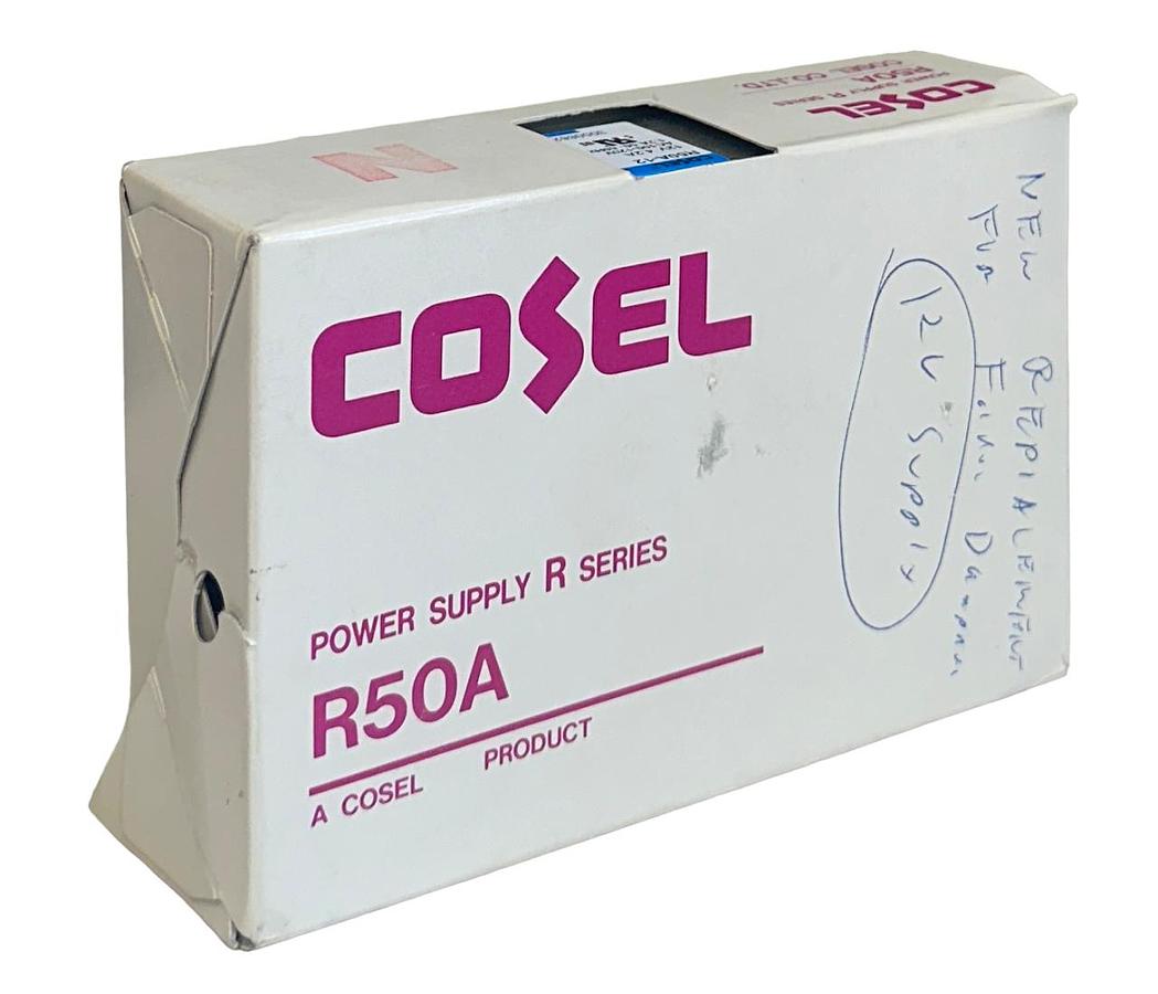 Used COSEL R50A-12 / R50A-12-N / R50A12 R SERIES POWER SUPPLY 12V 4.2A 50/60Hz NSMP