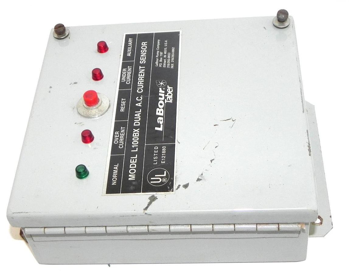 Used LABOUR TABER MODEL L100BX DUAL A.C. CURRENT SENSOR