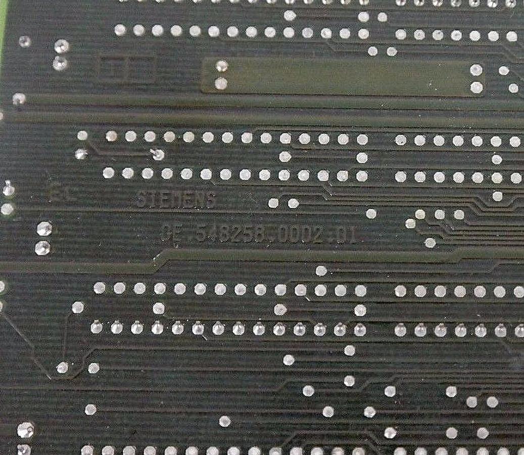Used SIEMENS 6FX1125-8AC01 CPU MODULE A/8509 546700, GE.548258.0002.01, 5482589103