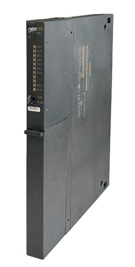 Used SIEMENS 6GK7443-1EX11-0XE0 / 6GK74431EX110XE0 SIMATIC NET CP443 COMM PROCESSOR