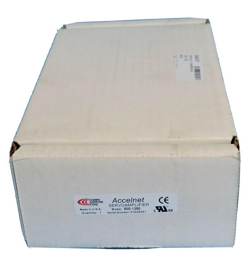 NIB COPLEY CONTROLS 800-1380 SERVO AMPLIFIER 8001380