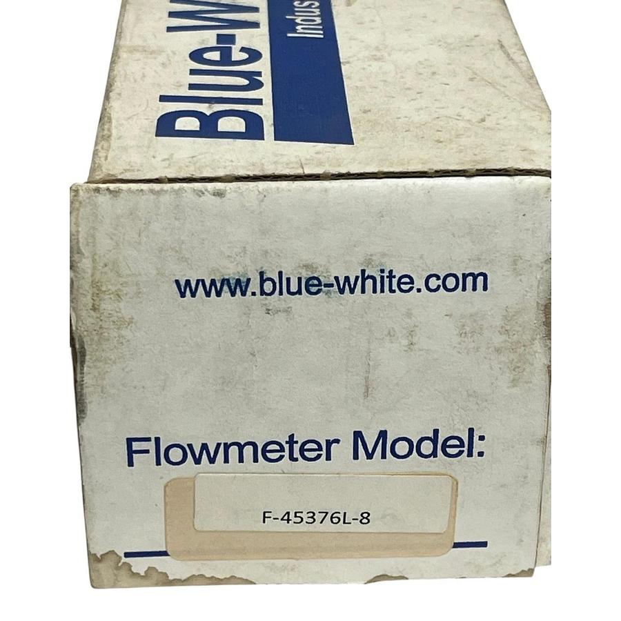 Blue-White F-450N In-Line Flow Meter F-45376L-8 0.1-1.0 GPM 3/8" NPT - NSMP
