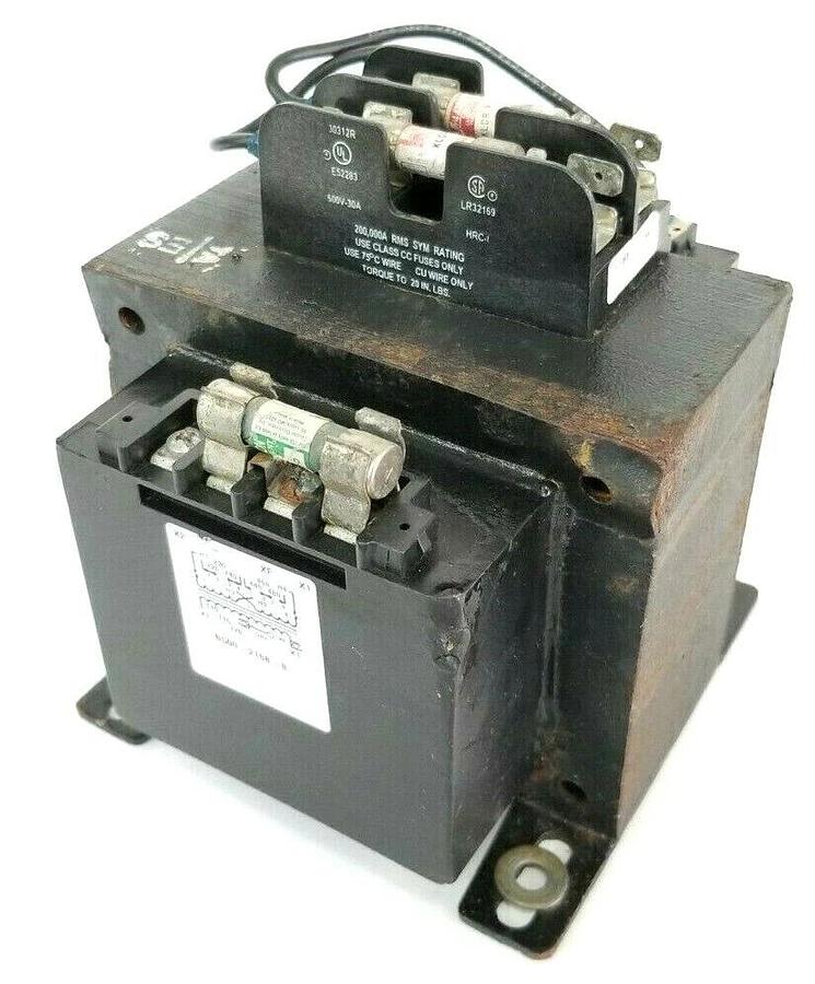 Used CUTLER HAMMER C0500E2AFB CONTROL TRANSFORMER 500VA 50/60HZ B500-2168-8