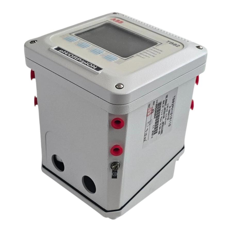 ABB TB82PH1010110 | TB82 pH / Redox ORP Transmitter 4-20mA 13.5-42VDC Pipe Mount