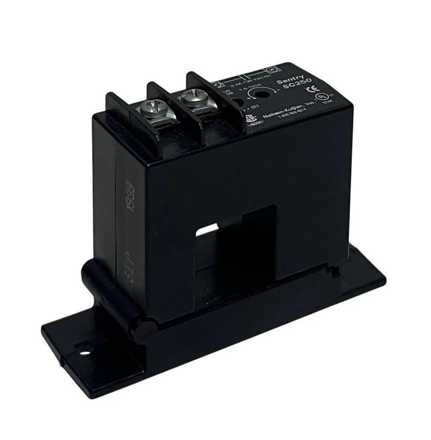 Used NEILSEN-KULJIAN SENTRY SC250 AC CURRENT SWITCH 135VAC/DC 1.5-150A BLACK USNP