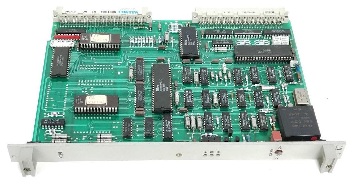 Used VALMET AUTOMATION M851004-M2 CPU MODULE 547070-2B M851004 547070-2A