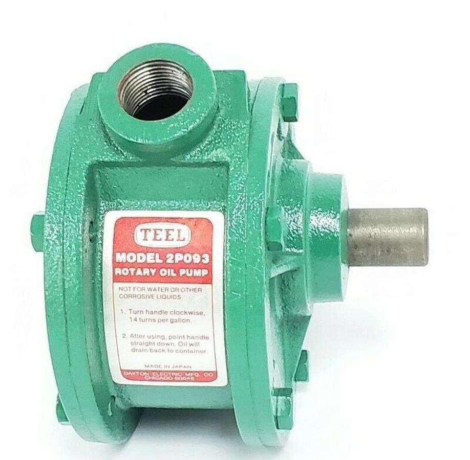 Used NIB DAYTON / TEEL 2P093 ROTARY DRUM / HAND OIL PUMP