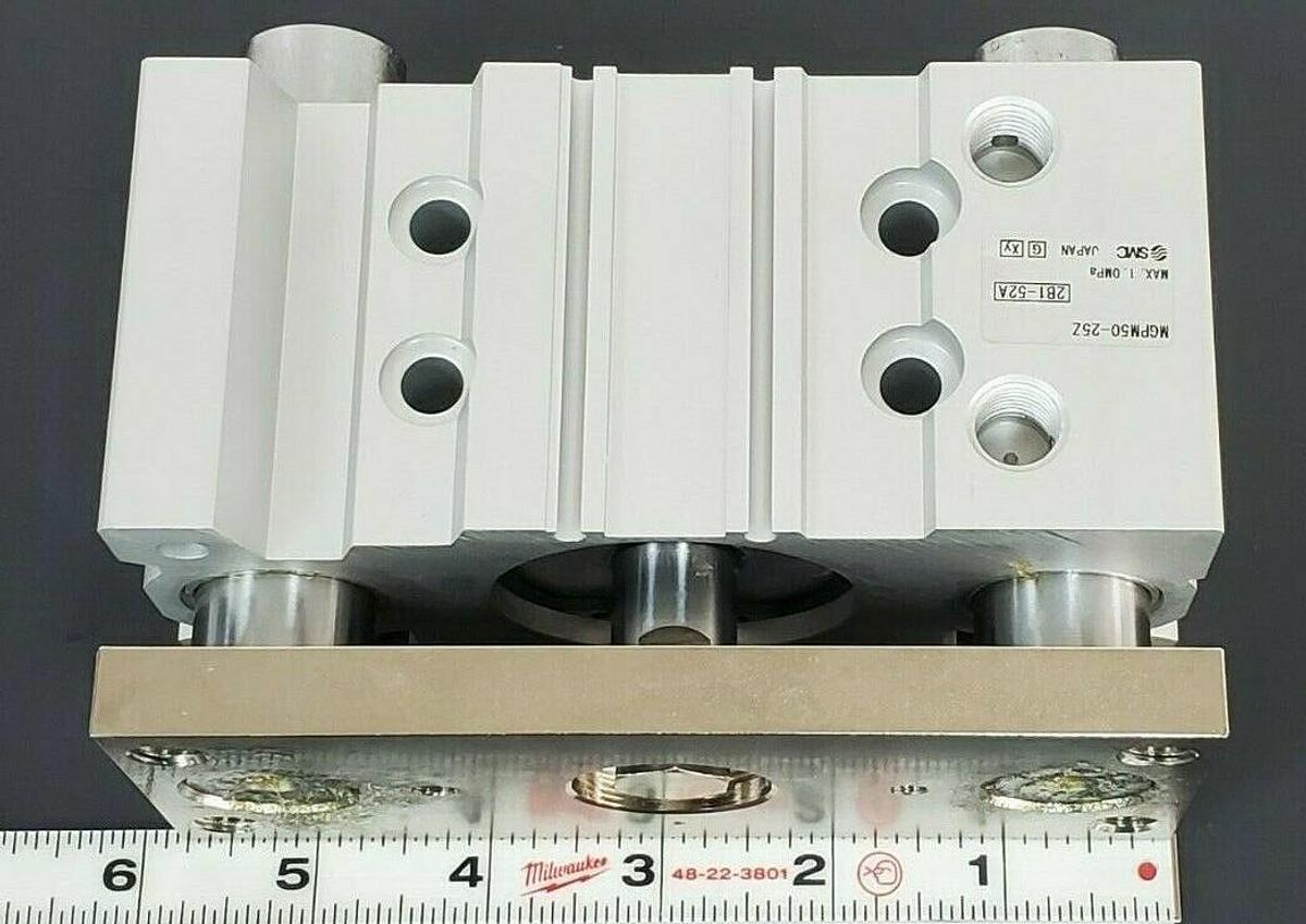 Used NEW SMC MGPM50-25Z CYLINDER MGPM5025Z MAX. 1.0MPa