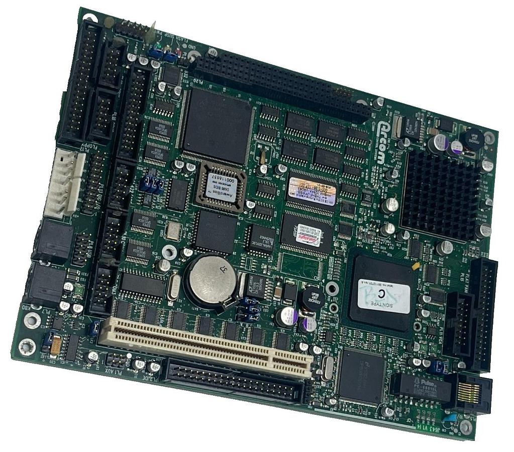 Used Arcom SBC-GX1 Embedded Processor Board - AMD Geode GX1 300MHz - EBX Form Factor