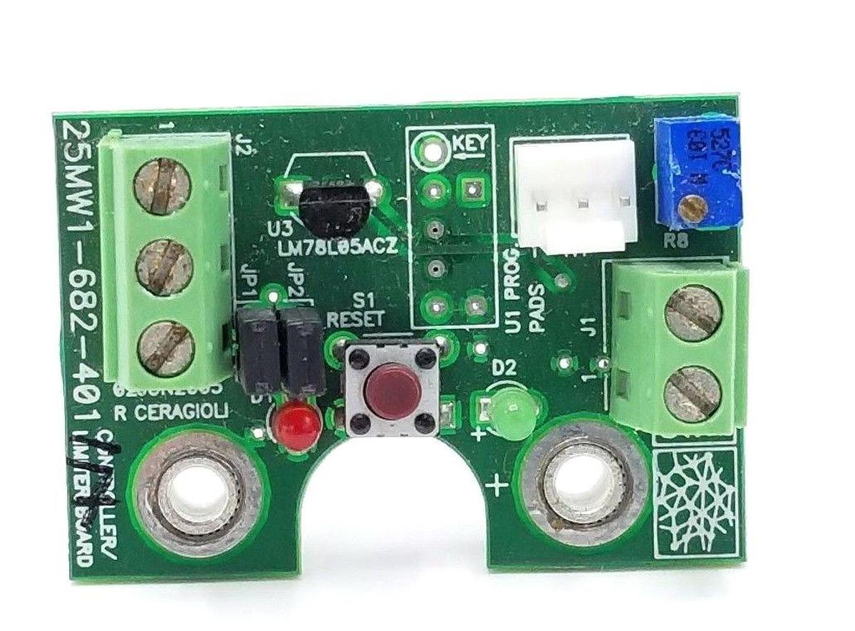 Used CRYDOM 25MW1-682-401 ECD BOARD 25MW1682401
