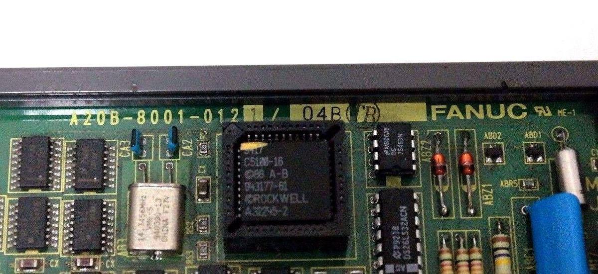 Used FANUC A20B-8001-0121/04B PROCESSOR W/ A16B-1212-0871/08B POWER SUPPLY REPAIRED