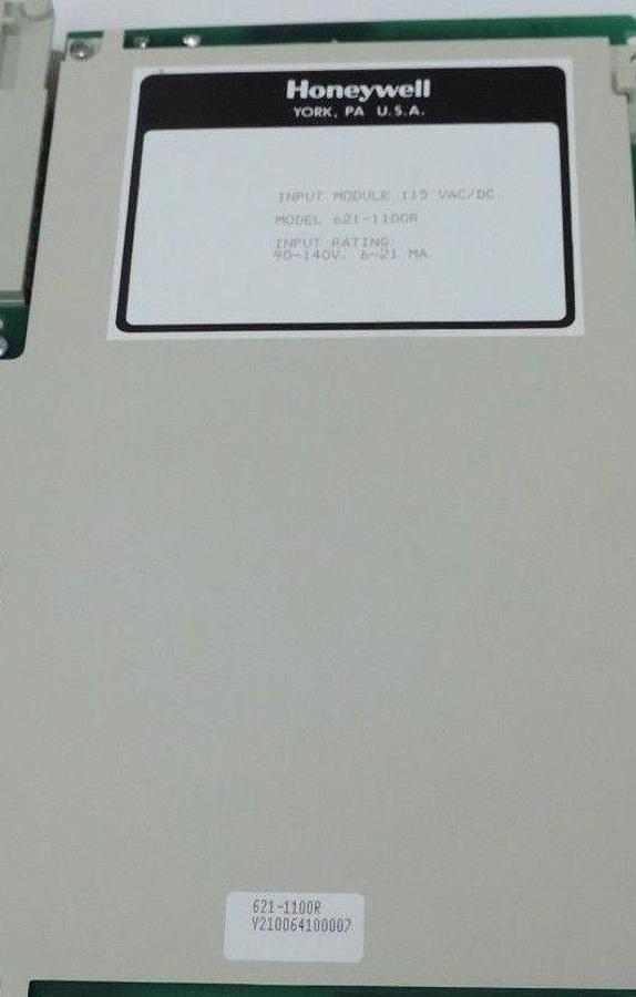Used NIB HONEYWELL 621-1100R INPUT MODULE 6211100R, 115 VAC/DC, 90-140V, 6-21 MA.