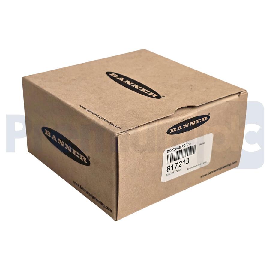 Used Banner DK-K50PSLRGB7Q 817213 K50 Pro Select 7-Color RGB LED Indicator 816212 NEW