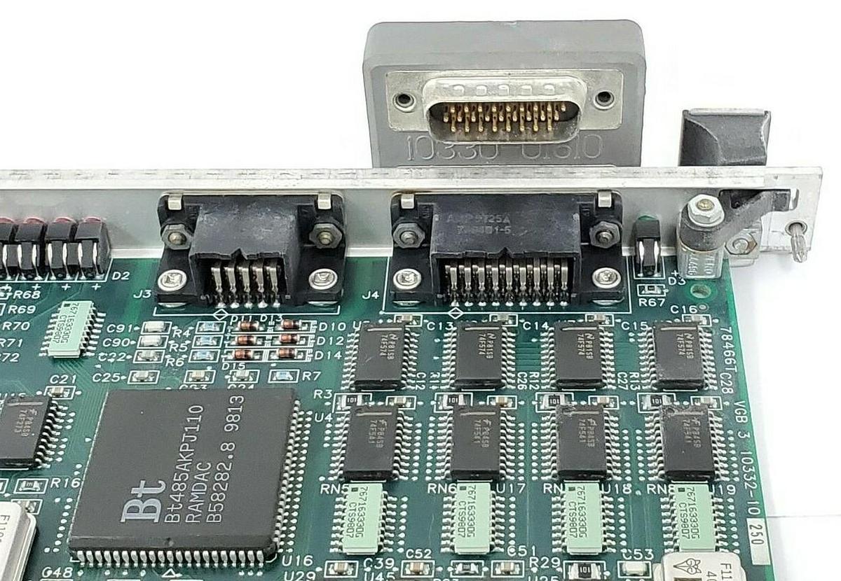 Used ADEPT TECHNOLOGY 10332-10250 REV. P7 VGB CONTROL BOARD 78466T-VGB-3 20332-10250