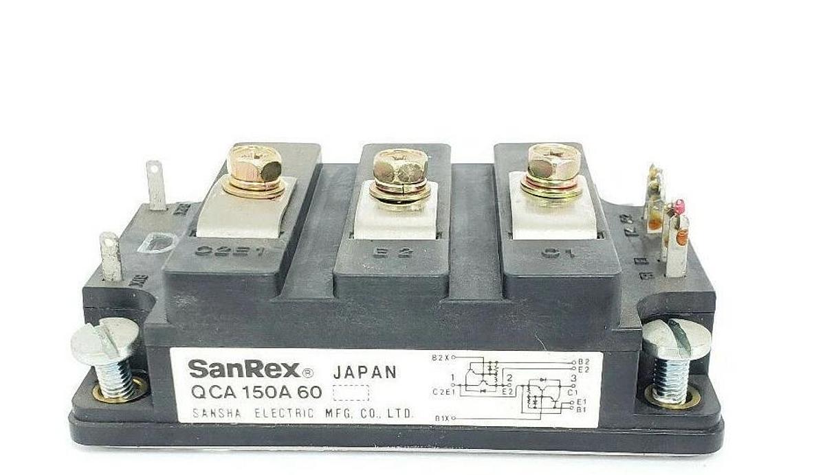 Used SANSHA ELECTRIC QCA150A60 SANREX TRANSISTOR MODULE QCA 150A 60