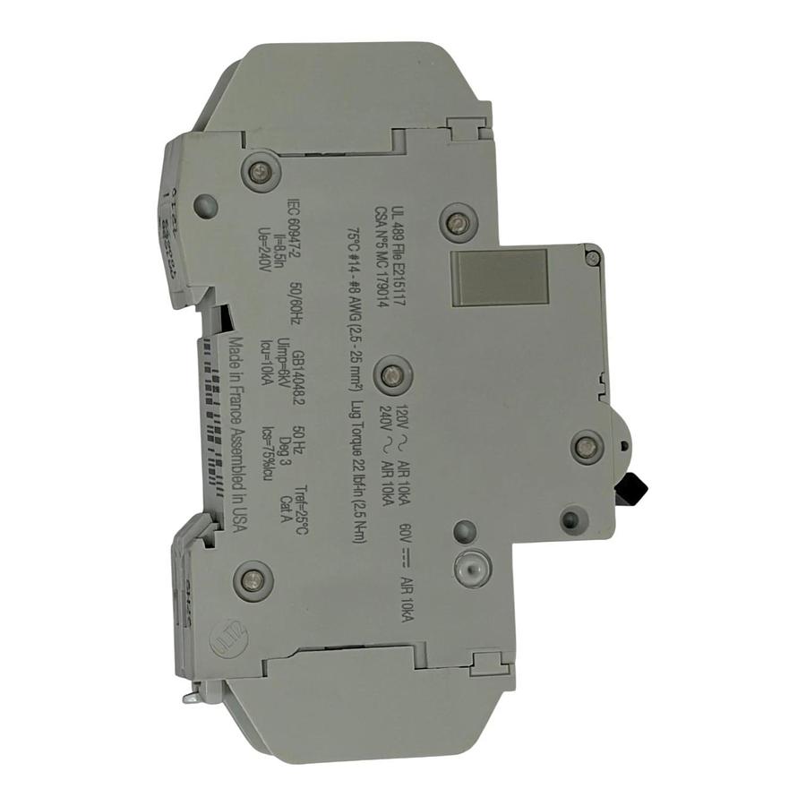 Schneider Electric Multi 9 C60 10A Circuit Breaker 60110 1 Pole 240V 60V New