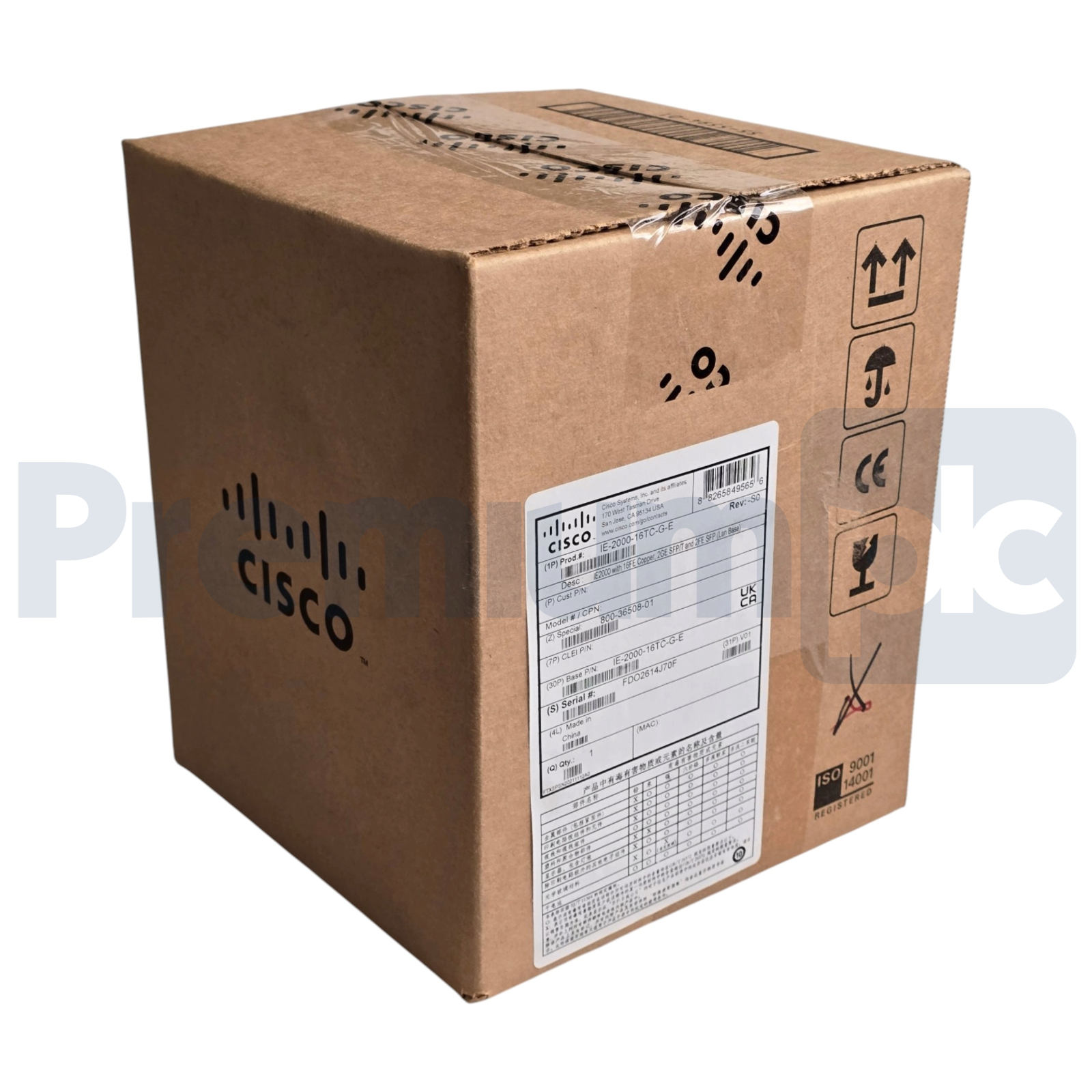 Used Cisco IE-2000-16TC-G-E IE-2000 Industrial Ethernet Switch 16-Port FE Copper NSFS
