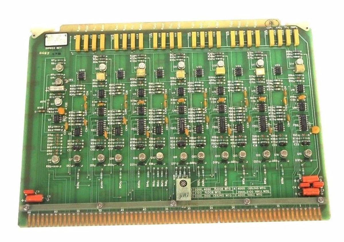 Used MOOG A58187-001 SERVO AMPLIFIER CARD REV. G4, D918S3, A58187001