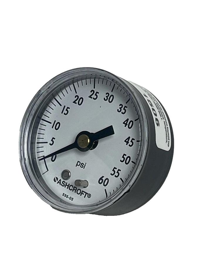 Lot of 5 Ashcroft 20W1005H02B 60# Pressure Gauge 2" Dial 0-60 PSI 1/4" NPT
