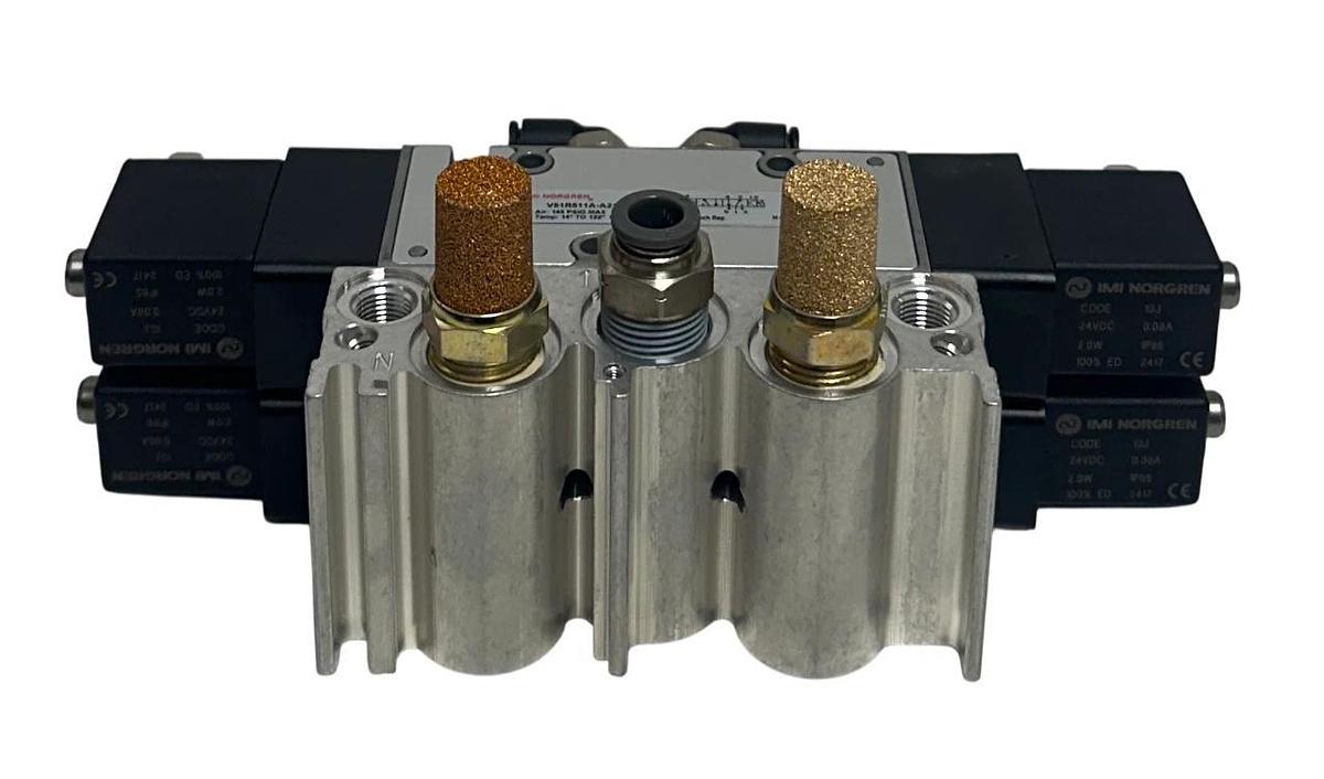 IMI NORGREN 4810-12-000-4825 / 4810120004825 PNEUMATIC VALVE ASSEMBLY 24VDC NSNP