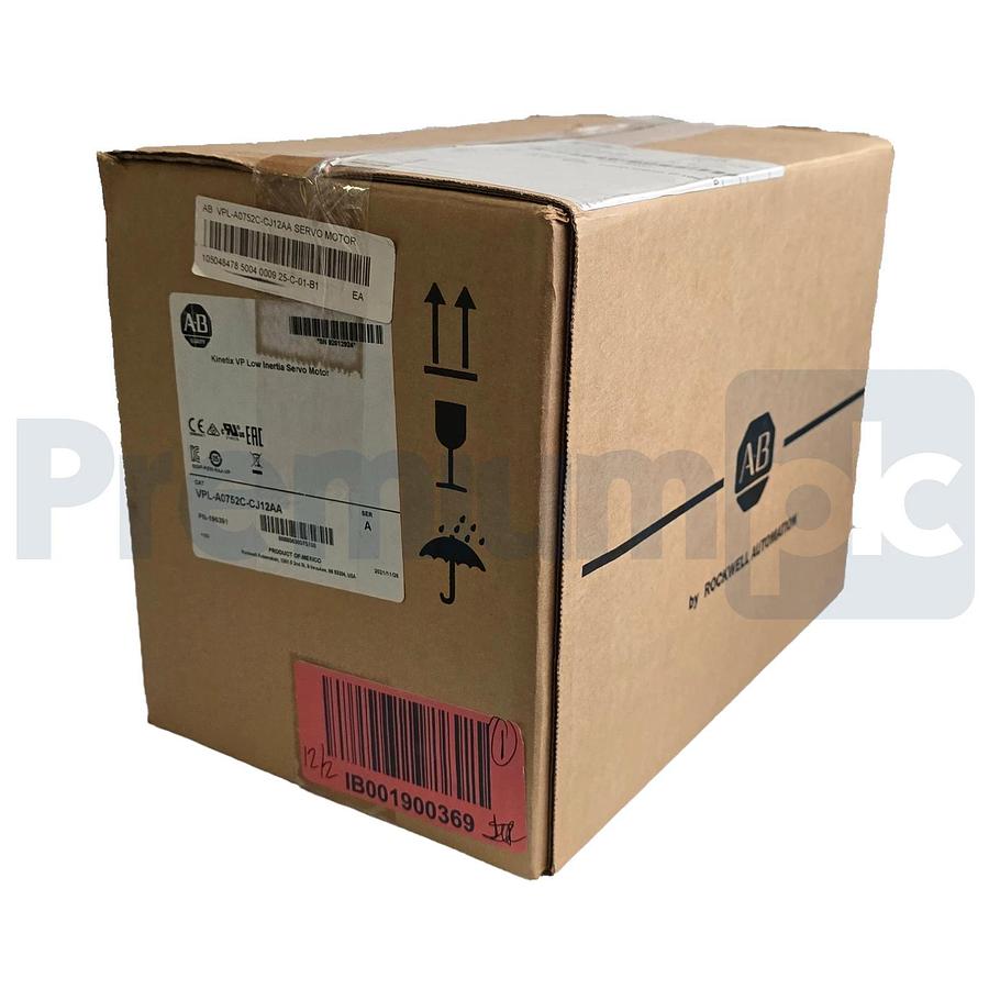 Allen-Bradley VPL-A0752C-CJ12AA /A Kinetix VP Low Inertia Servo Motor 240V NSMP