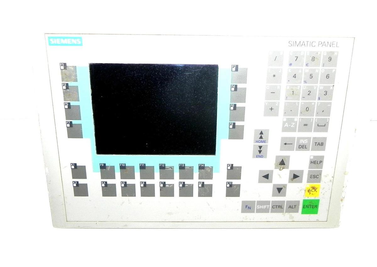 Used SIEMENS 6AV6 542-0CA10-0AX0 SIMATIC PANEL 6AV65420CA100AX0 USED