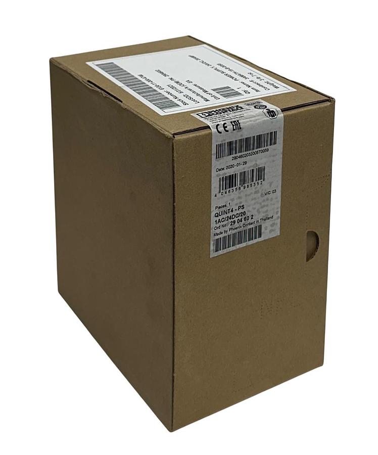 Used PHOENIX CONTACT QUINT4-PS/1AC/24DC/20 / 2904602 QUINT POWER SUPPLY 24VDC NSFS