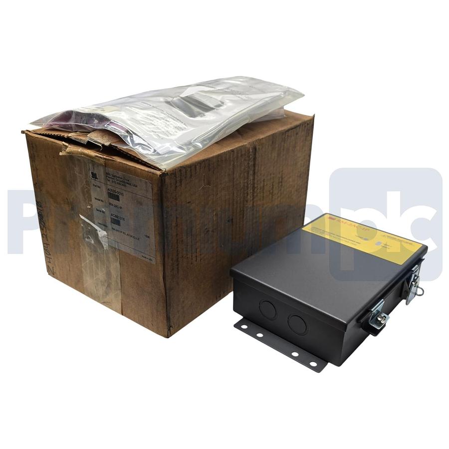 Used STI Omron RM-2AC-IP | 40525-0010 Safety Relay Control Module / Controller NSMP
