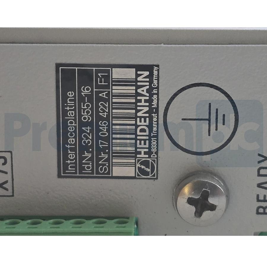 HEIDENHAIN 324955-16 Interface Board 1-Axis NC Range 342 955-16 32495516 NSMP