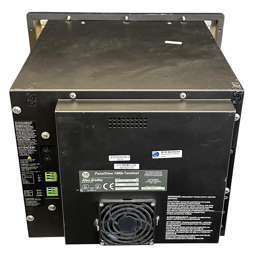 Refurbished ALLEN BRADLEY 2711E-T14C6 /B PanelView 1400e TERMINAL TOUCH 115-230VAC REP