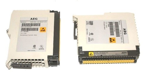 Used LOT OF 2 GOULD MODICON AS-BDAP-210 ISOLATED OUTPUT MODULES, 8 POINT, 230 VAC