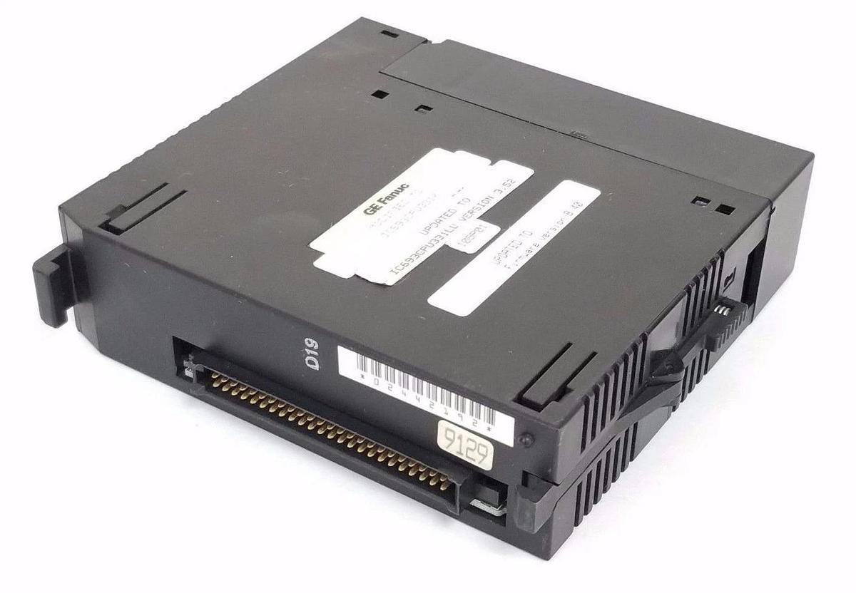 Used GE FANUC IC693CPU331K CPU MODULE UPDATED TO IC693CPU331LU VER. 3.52