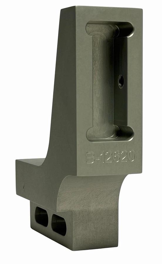 Used NEW TOMAHAWK 012620-B BRACKET-CAM BLOCK R.H. W/ 900192 CAP SCREWS 5/16'' STL
