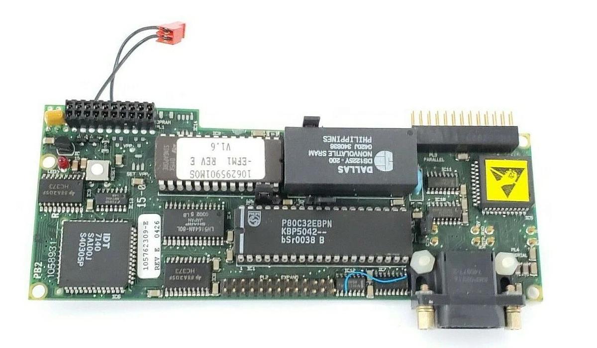 Used BOSTON / FINCOR 105762309-E REV. E 0426 INTERFACE BOARD PB2 105893101R 105762309