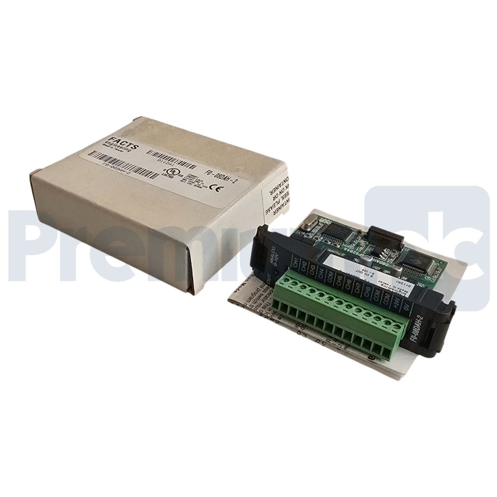 Used FACTS ENGINEERING F0-08DAH-2 DirectLOGIC DL05/06 ANALOG OUTPUT MODULE 8-CH NSMP