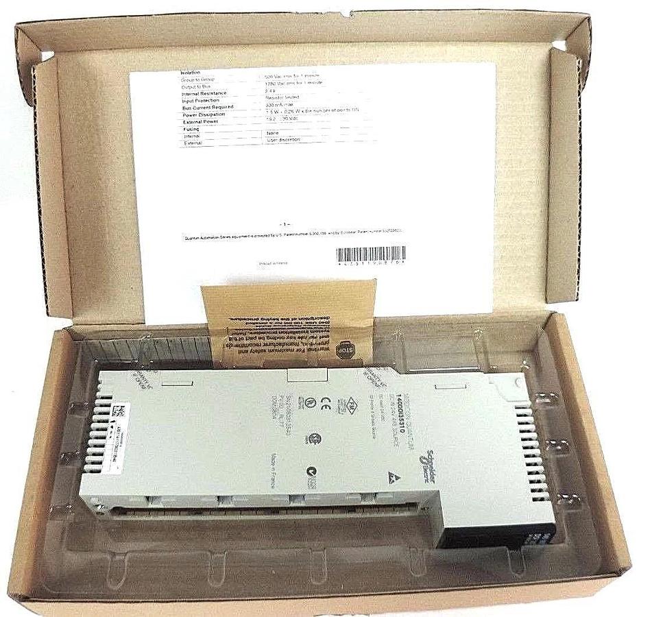 Used NEW SCHNEIDER MODICON 140DDI35310 DC IN 24V 4X8 SOURCE MODULE 140-DDI-353-10