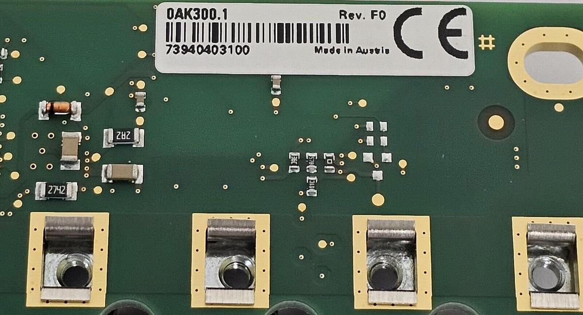 Used NIB B&R 0AK300.1 PC BOARD ASSEMBLY SERIAL INTERFACE VDC 0AK3001