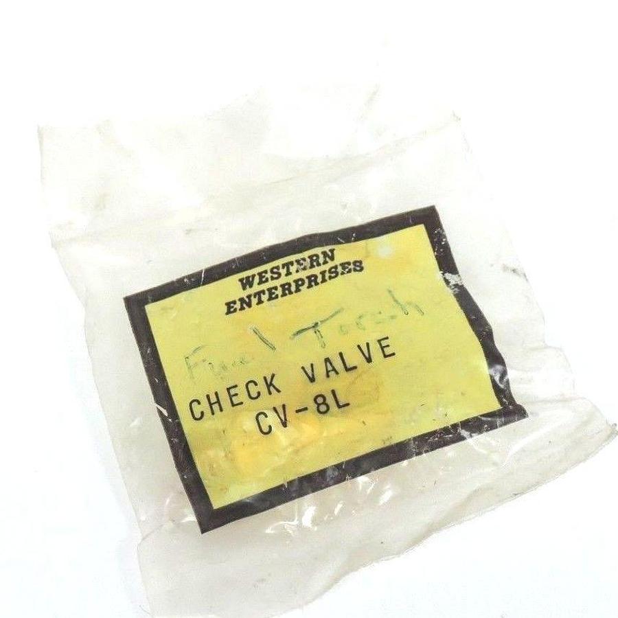 Used NEW WESTERN ENTERPRISES CV-8L CHECK VALVE TORCH MODEL CV8L