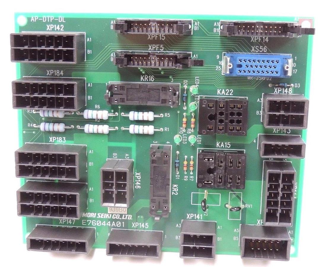 NEW MORI SEIKI E76044A BESTACT RELAY BOARD E76044A01, AP-DTP-DL