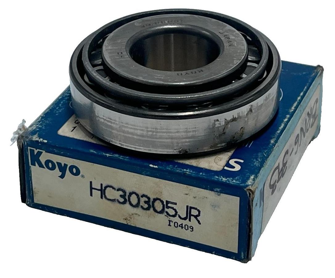 Used KOYO HC30305JR Tapered Roller Bearing 25x62x18.25mm High Capacity 30305 JR