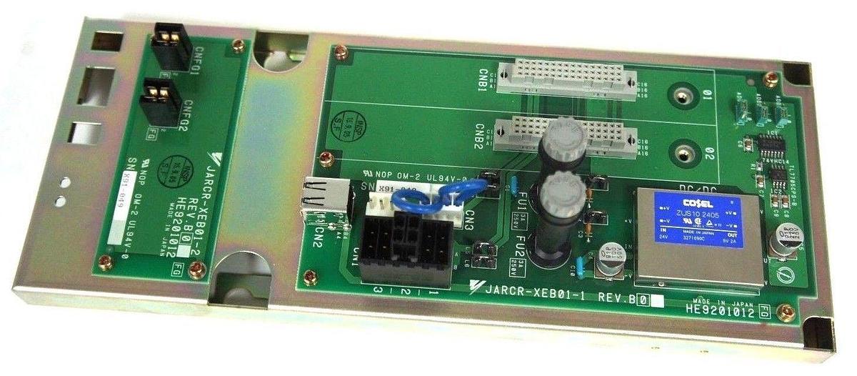 NEW YASKAWA JARCR-XEB01-1 EXPANSION BOARD HE9201012 W/ JARCR-XEB01-2