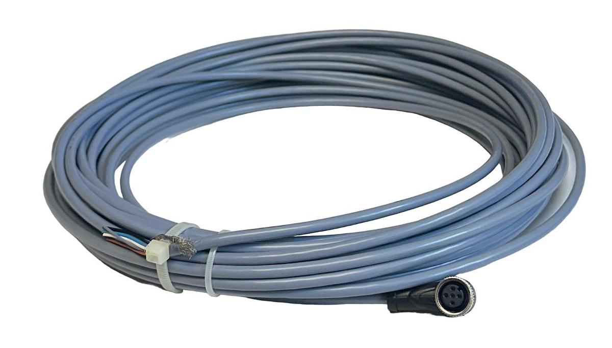 Used NEW PEPPERL+FUCHS V15-W-15M-PVC-ABG-Y / 262031 CORDSET 15M NSNP