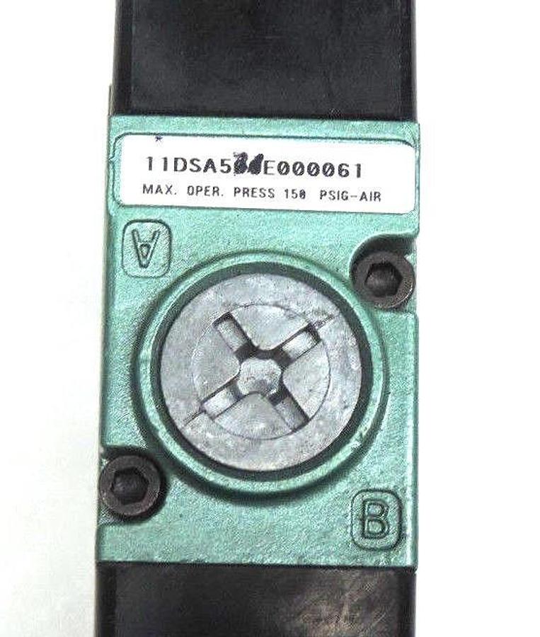 Used NUMATICS 11DSA500E000061 VALVE W/ 225-239B 24VDC 6WATTS COIL