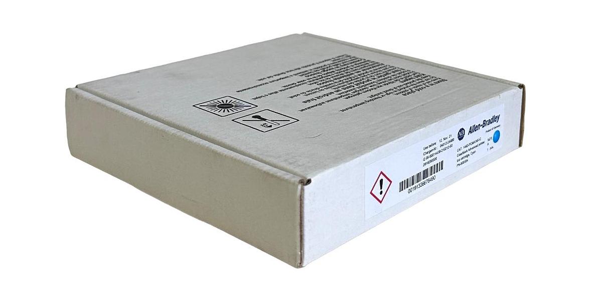 Used NEW ALLEN BRADLEY 1492-PCMAINK-C /A ClearMark PRINTER INK CYAN 1492PCMAINKC
