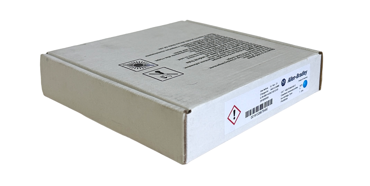 Used NEW ALLEN BRADLEY 1492-PCMAINK-C /A ClearMark PRINTER INK CYAN 1492PCMAINKC