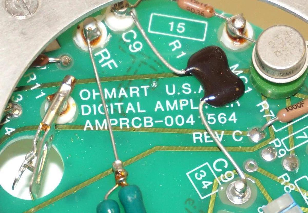 NEW OHMART AMPRCB-0041564 DIGITAL AMPLIFIER REV. C, AMPRCB0041564
